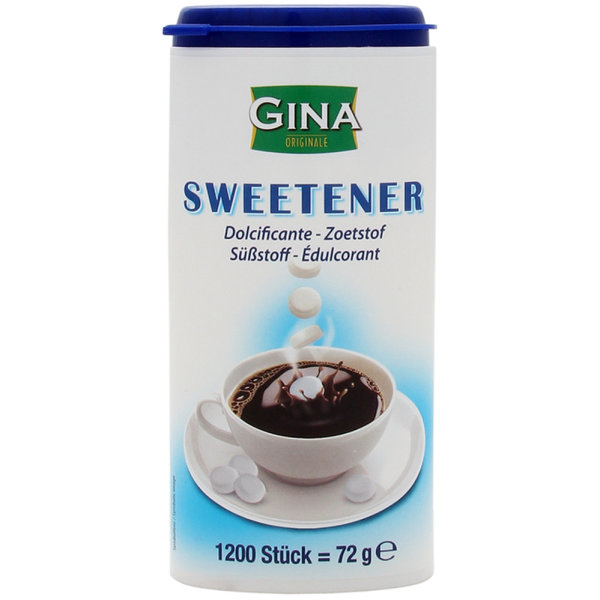 GINA Suessstoff im Spender / Sweetener Dispenser 1200pcs 72g (24)