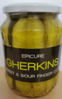 EPICURE Gurken Sticks-Viertel- / Gherkins Sweet &amp;...