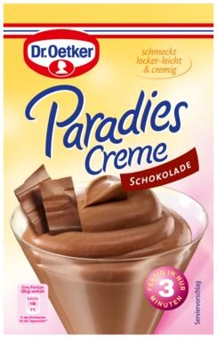 DR. OETKER Creme Pudding- Chocolate/ Paradiescreme- Schokolade 74g (11)