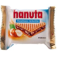 FERRERO HANUTA Waffle with Hazelnut-Choco Filling 2s =...