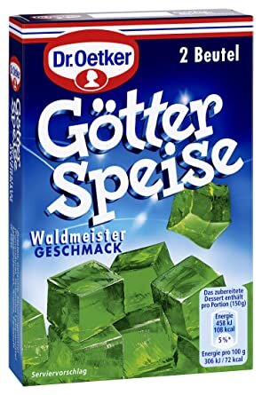 DR. OETKER Goetterspeise Waldmeister/ Jelly Pudding Woodruff 2er (12)