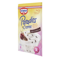 DR. OETKER Creme Pudding- Choco chip/ Paradiescreme- Stracciatella 66g(12)